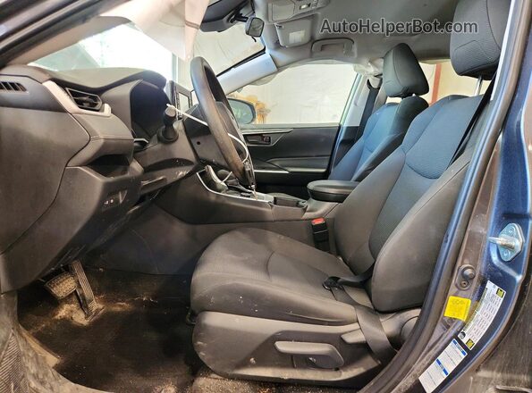 4T3MWRFV2LU007801 2020 TOYOTA RAV4 Gray Front interior view