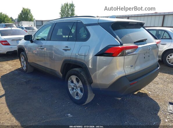 4T3MWRFV2MU037432 2021 TOYOTA RAV4 HYBRID Silver Rear left
