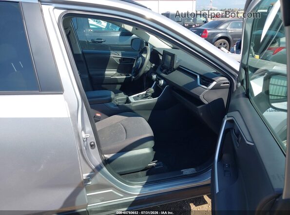 4T3MWRFV2MU037432 2021 TOYOTA RAV4 HYBRID Silver Front interior view