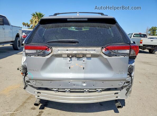 4T3MWRFV4RU134994 2024 TOYOTA RAV4 Серебряный Вид сзади