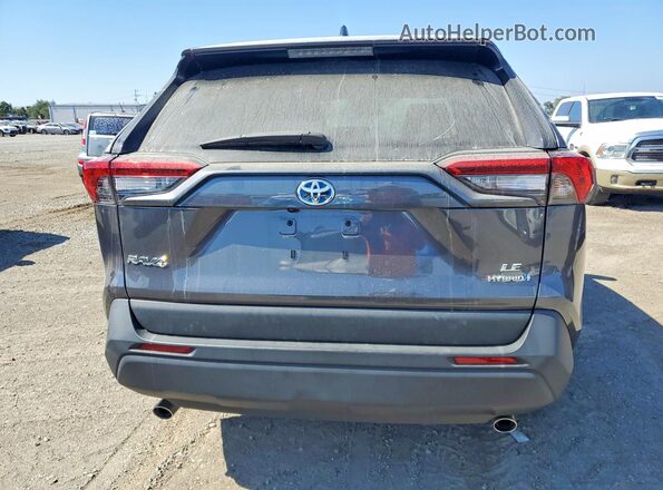4T3MWRFV4RU147700 2024 TOYOTA RAV4 Gray Вид ззаду
