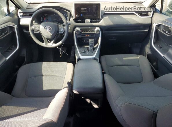 4T3MWRFV4RU147700 2024 TOYOTA RAV4 Gray Вид панелі приладів