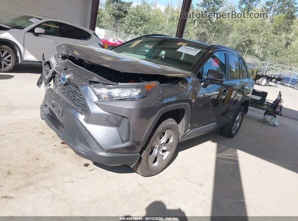 4T3MWRFV6NU069415 2022 TOYOTA RAV4 HYBRID Gray Vista tres cuartos delantera izquierda