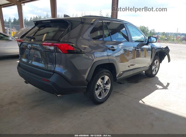 4T3MWRFV6NU069415 2022 TOYOTA RAV4 HYBRID Gray Trasero derecho