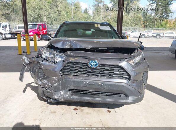 4T3MWRFV6NU069415 2022 TOYOTA RAV4 HYBRID Gray Vista del cuadro de instrumentos