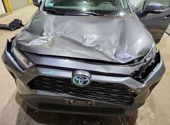 4T3MWRFV8MU030727 2021 TOYOTA RAV4 Gray Widok komory silnika
