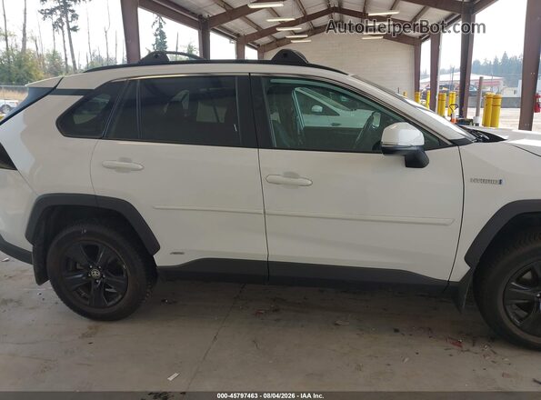 4T3MWRFV8MU038620 2021 TOYOTA RAV4 HYBRID White Rear interior view