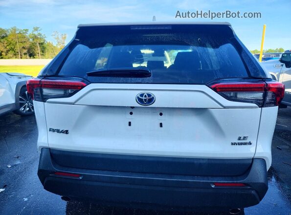 4T3MWRFV9PU088477 2023 TOYOTA RAV4 White Rear view