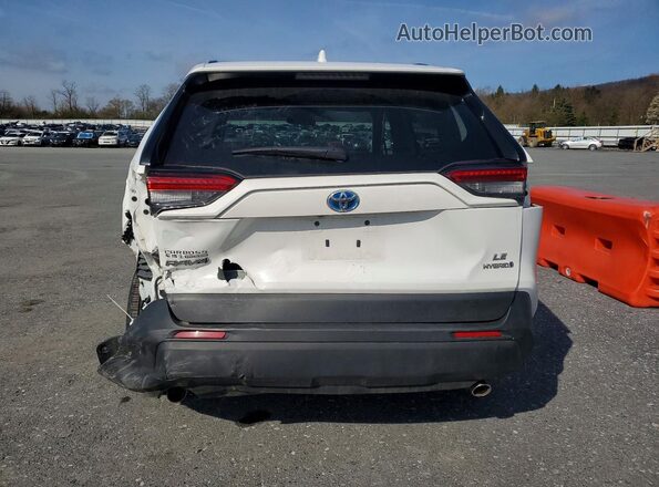 4T3MWRFV9RU155789 2024 TOYOTA RAV4 White Հետևի տեսք