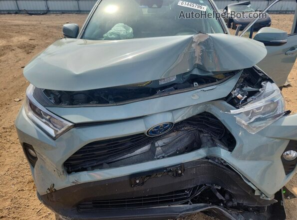 4T3R6RFV1MU017582 2021 TOYOTA RAV4 Gray Vista interior trasera