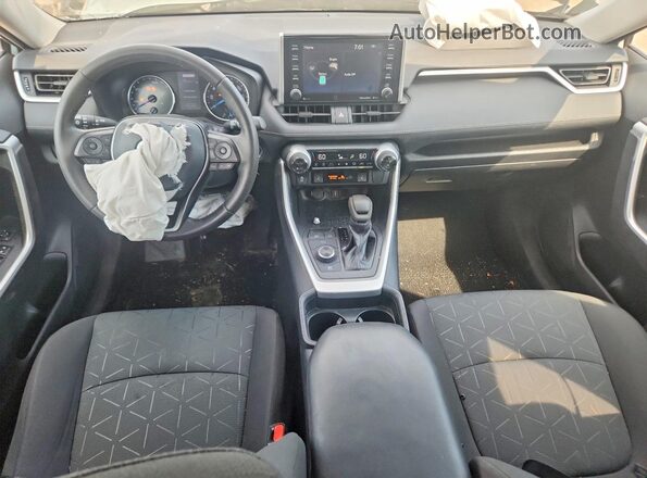 4T3R6RFV1MU017582 2021 TOYOTA RAV4 Gray Vista del salpicadero