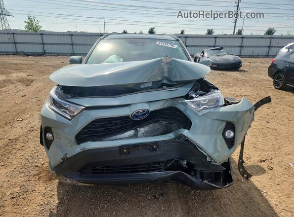 4T3R6RFV1MU017582 2021 TOYOTA RAV4 Gray Vista frontal
