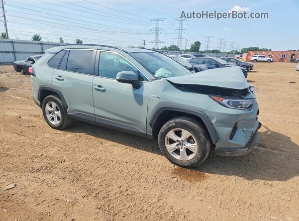 4T3R6RFV1MU017582 2021 TOYOTA RAV4 Gray Delantero derecho