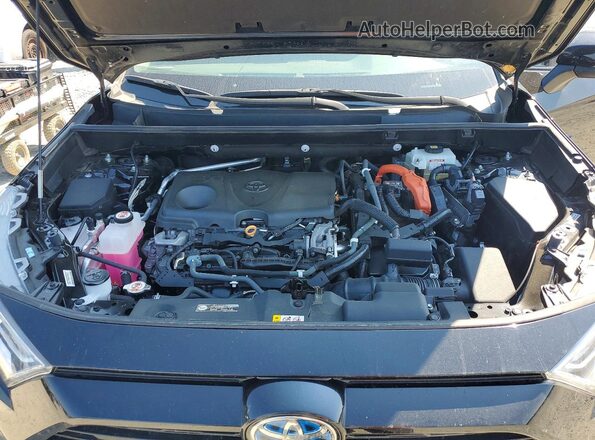 4T3R6RFV2MU027523 2021 TOYOTA RAV4 Black Շարժիչի բաժամունքի տեսք
