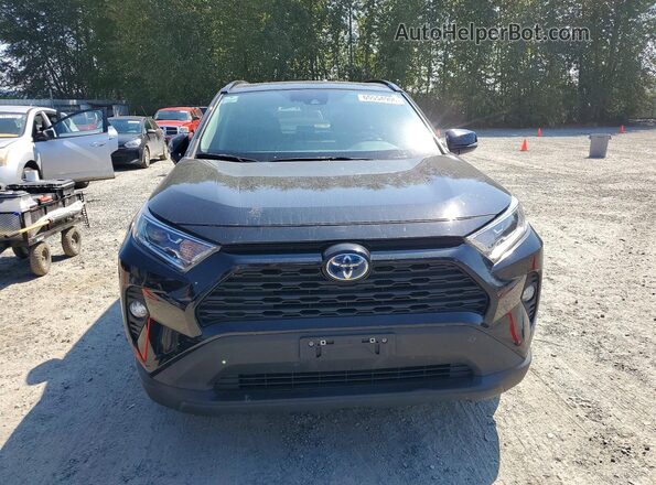 4T3R6RFV2MU027523 2021 TOYOTA RAV4 Black Դիմացի տեսք