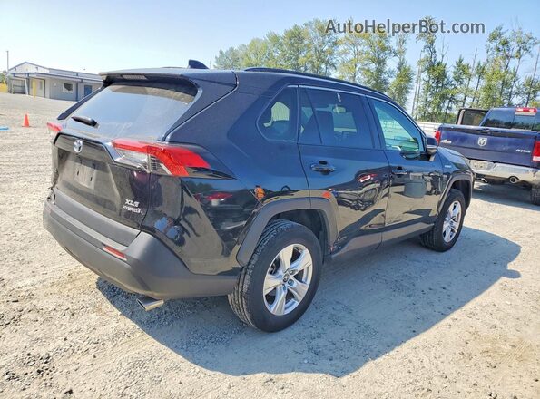 4T3R6RFV2MU027523 2021 TOYOTA RAV4 Black Հետևի աջ