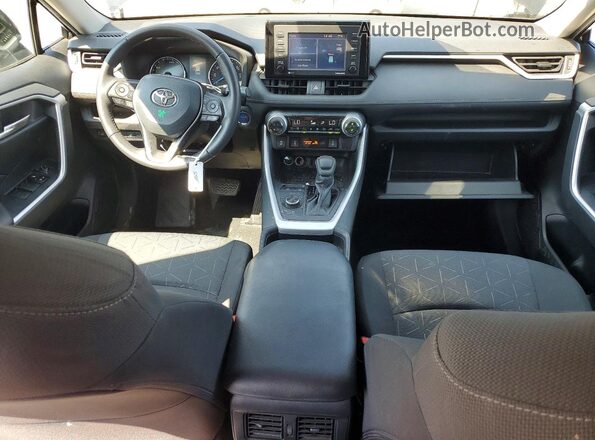 4T3R6RFV2MU027523 2021 TOYOTA RAV4 Black Առջևի վահանակի տեսք