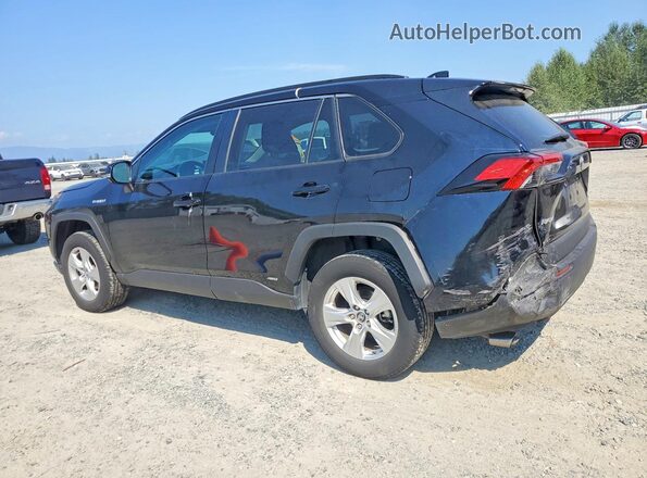 4T3R6RFV2MU027523 2021 TOYOTA RAV4 Black Հետևի ձախ