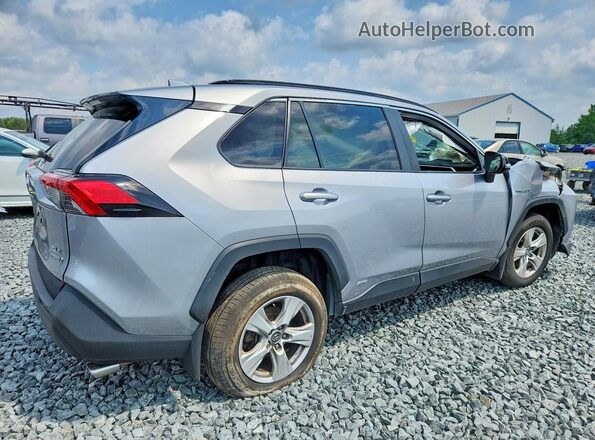 4T3R6RFV3MU016241 2021 TOYOTA RAV4 Silver Задня права чверть