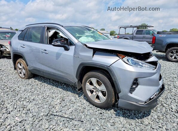 4T3R6RFV3MU016241 2021 TOYOTA RAV4 Silver Передня права чверть