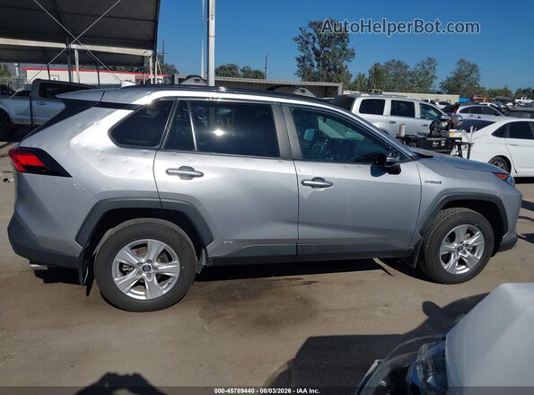 4T3R6RFV5MU016905 2021 TOYOTA RAV4 HYBRID Silver Rear interior view