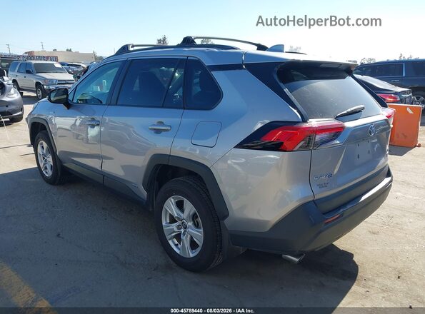4T3R6RFV5MU016905 2021 TOYOTA RAV4 HYBRID Silver Rear left