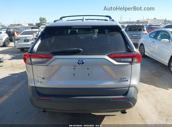 4T3R6RFV5MU016905 2021 TOYOTA RAV4 HYBRID Silver 