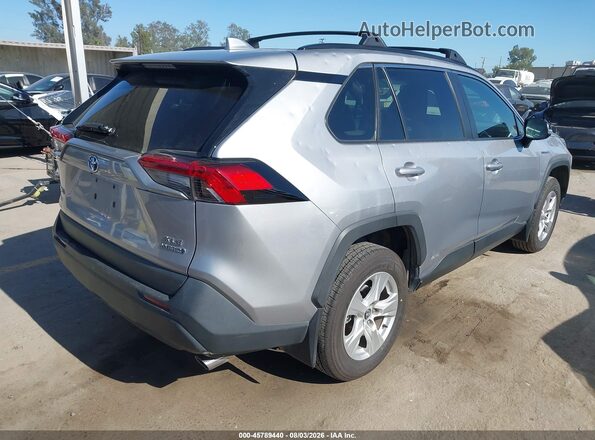 4T3R6RFV5MU016905 2021 TOYOTA RAV4 HYBRID Silver Rear right