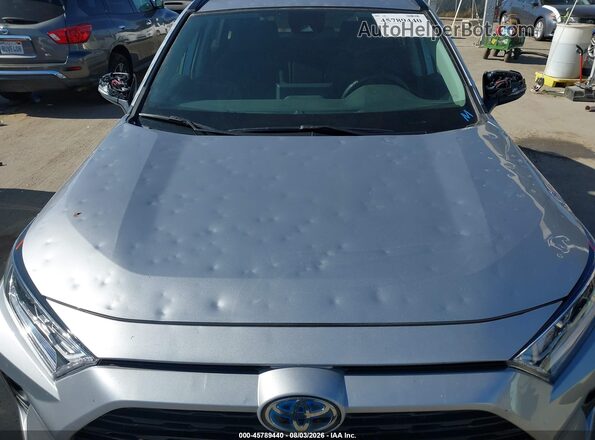 4T3R6RFV5MU016905 2021 TOYOTA RAV4 HYBRID Silver Front view