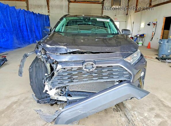 4T3R6RFV5MU023479 2021 TOYOTA RAV4 Black Front view