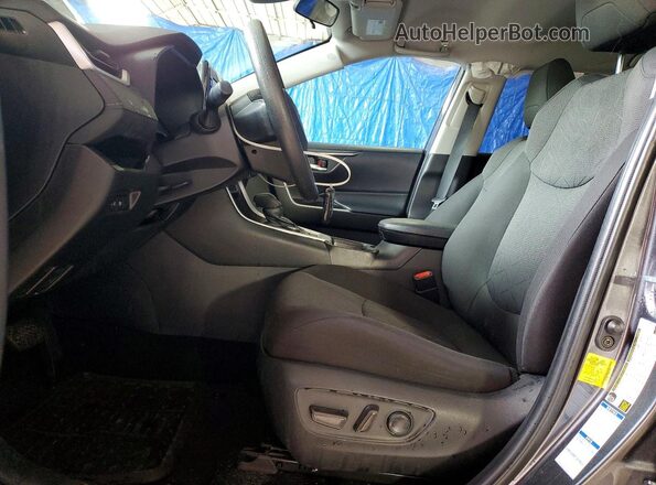 4T3R6RFV5MU023479 2021 TOYOTA RAV4 Black Front interior view