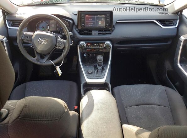 4T3R6RFV7LU002020 2020 TOYOTA RAV4 Серебряный Вид панели приборов