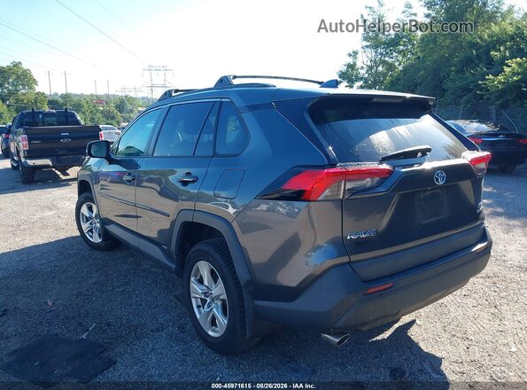 4T3R6RFV7MU021829 2021 TOYOTA RAV4 Gray Tył lewy