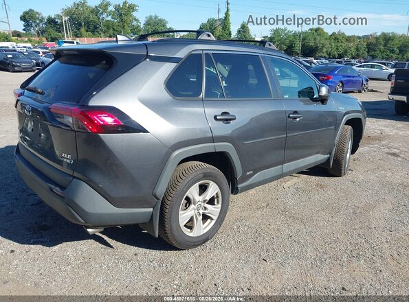 4T3R6RFV7MU021829 2021 TOYOTA RAV4 Gray Tył prawy