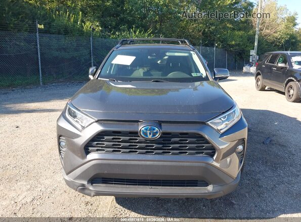 4T3R6RFV7MU021829 2021 TOYOTA RAV4 Gray Widok z przodu