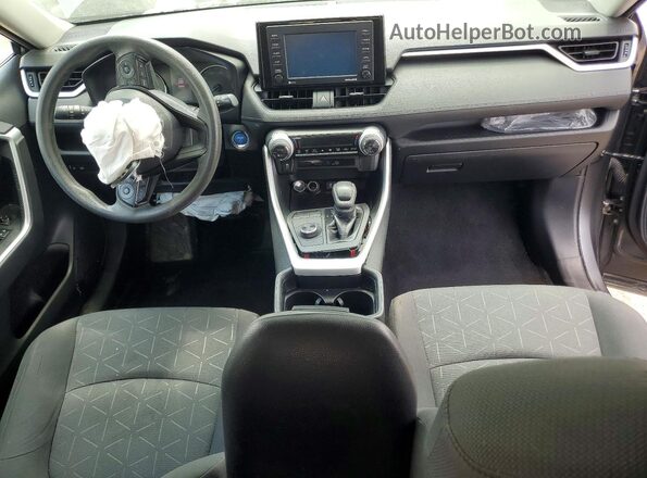 4T3R6RFVXMU017919 2021 TOYOTA RAV4 Charcoal Vista del salpicadero