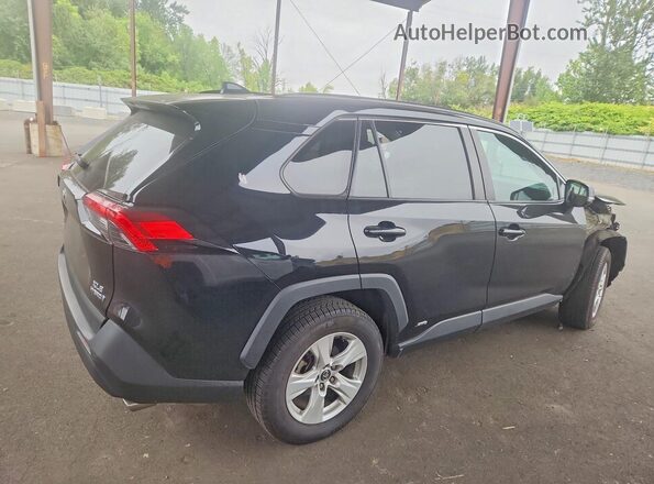 4T3RWRFV0LU002134 2020 TOYOTA RAV4 Black Задня права чверть