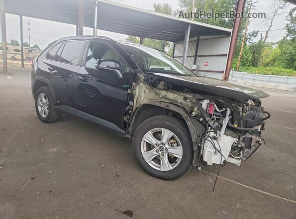 4T3RWRFV0LU002134 2020 TOYOTA RAV4 Black Передня права чверть