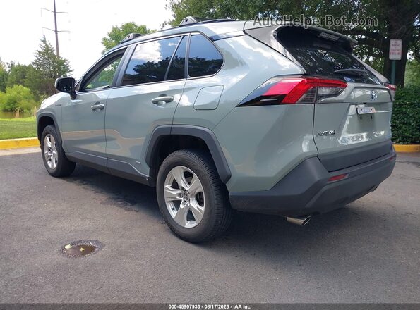4T3RWRFV0MU026693 2021 TOYOTA RAV4 HYBRID Silver Задня ліва чверть