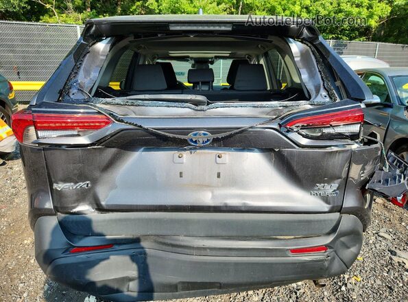 4T3RWRFV0NU050770 2022 TOYOTA RAV4 Gray Вид ззаду