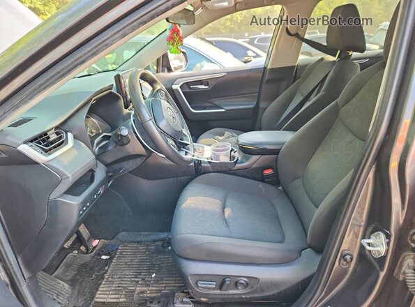 4T3RWRFV0NU050770 2022 TOYOTA RAV4 Gray Вид салону спереду