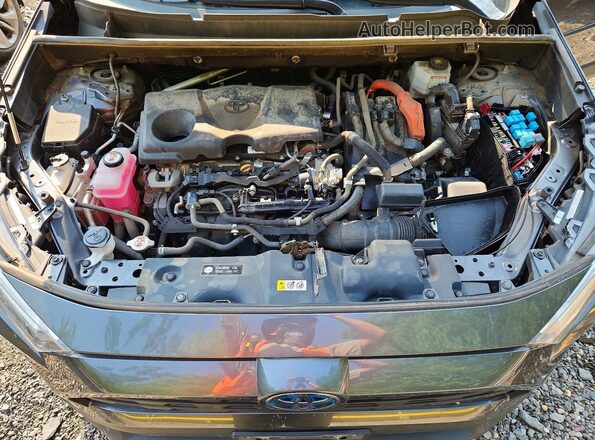 4T3RWRFV0NU050770 2022 TOYOTA RAV4 Gray Вид підкапотного простору