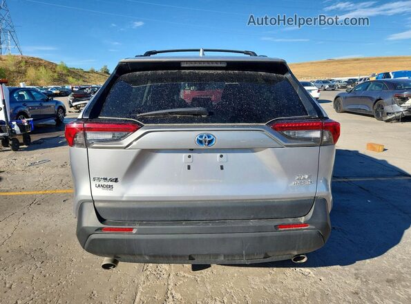 4T3RWRFV0NU075989 2022 TOYOTA RAV4 Gray უკანა ხედი