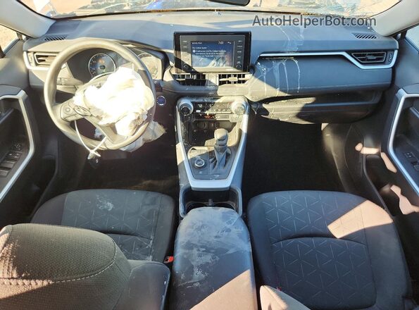 4T3RWRFV0NU075989 2022 TOYOTA RAV4 Gray წინა პანელის ხედი