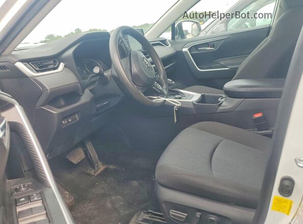 4T3RWRFV0NU076141 2022 TOYOTA RAV4 White Widok wnętrza z przodu