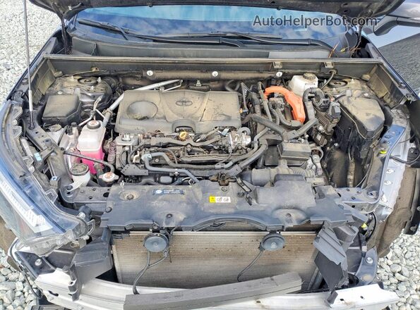 4T3RWRFV0RU110617 2024 TOYOTA RAV4 Gray Вид підкапотного простору