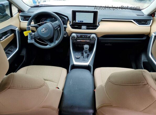 4T3RWRFV0SU197473 2019 TOYOTA RAV4 Бордовый Вид панели приборов