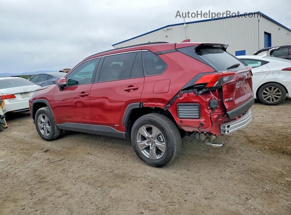 4T3RWRFV0SU197473 2019 TOYOTA RAV4 Бордовый Задняя левая четверть