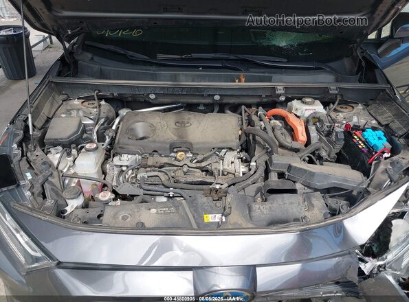 4T3RWRFV1MU030347 2021 TOYOTA RAV4 HYBRID Gray Widok z tyłu