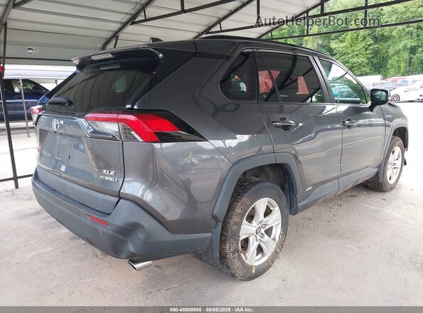 4T3RWRFV1MU030347 2021 TOYOTA RAV4 HYBRID Gray Tył prawy